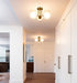 Modern Globe Ceiling Light - 3 Light